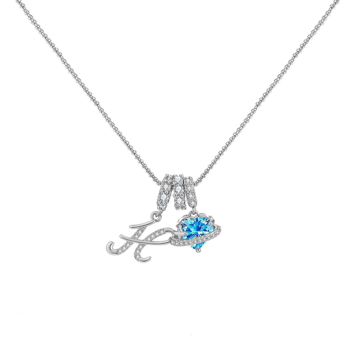 Dopamine 26 English Letter Necklace Copper