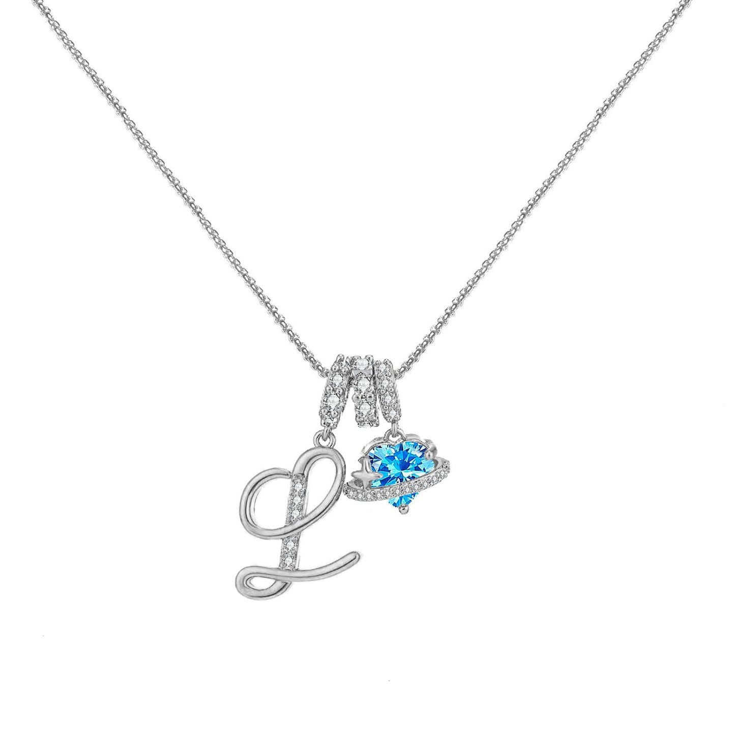 Dopamine 26 English Letter Necklace Copper
