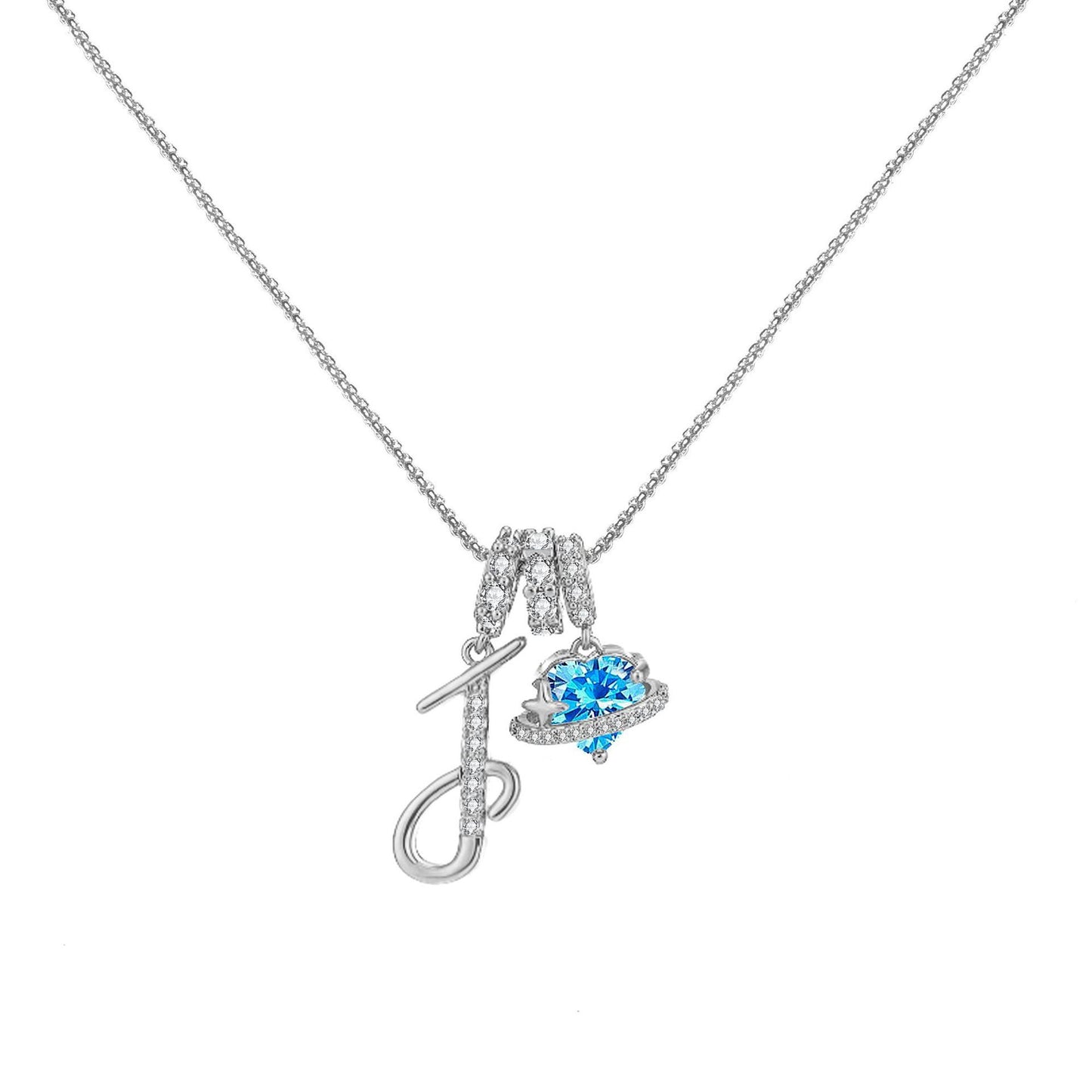 Dopamine 26 English Letter Necklace Copper