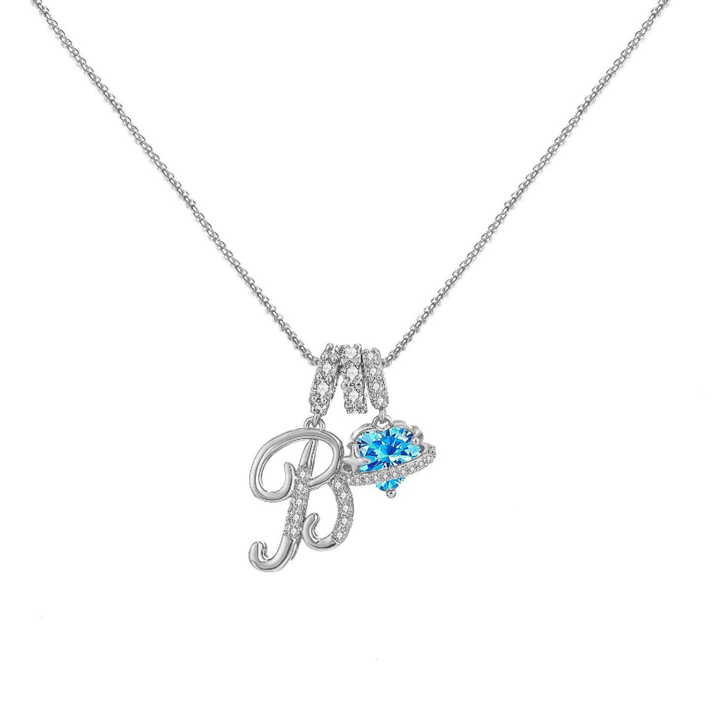 Dopamine 26 English Letter Necklace Copper