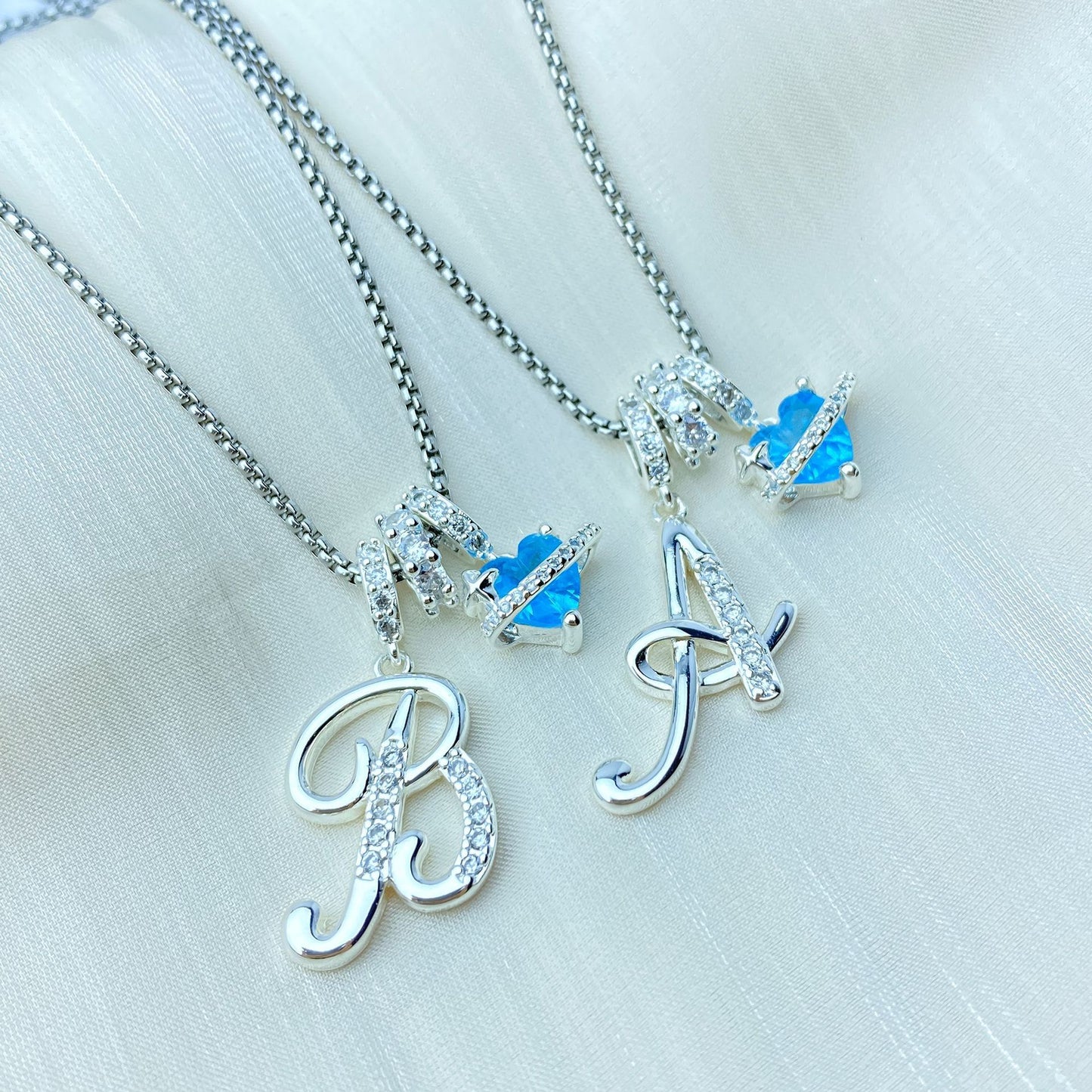 Dopamine 26 English Letter Necklace Copper