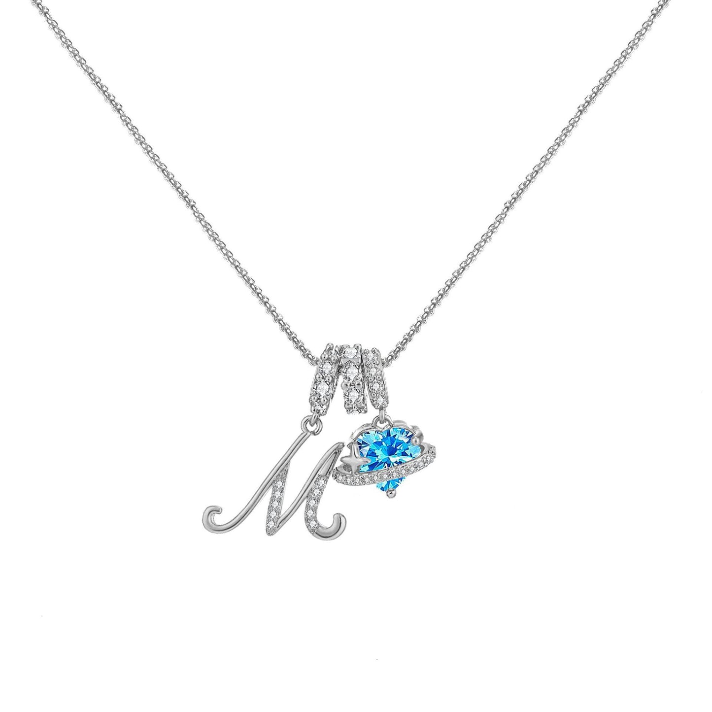Dopamine 26 English Letter Necklace Copper