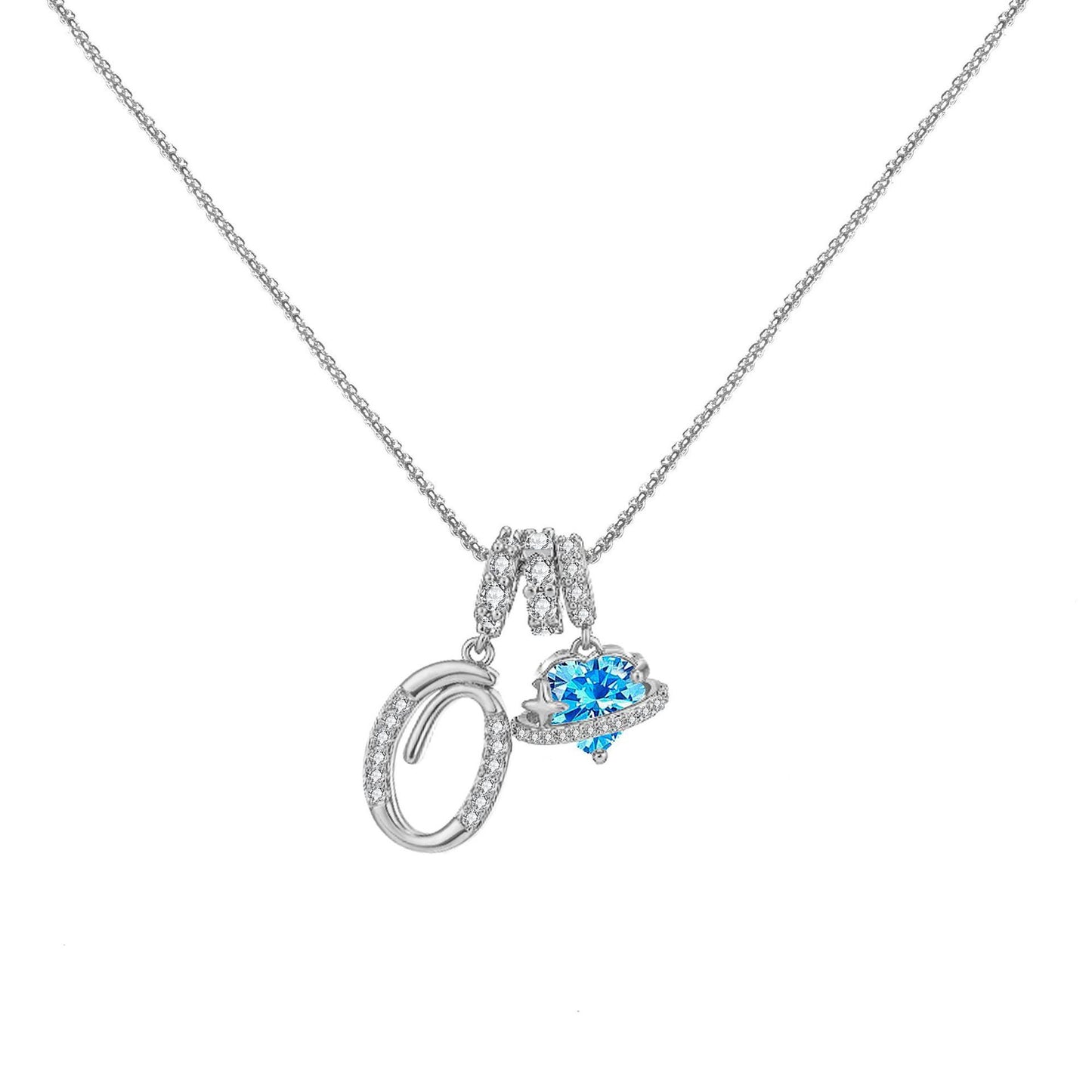 Dopamine 26 English Letter Necklace Copper