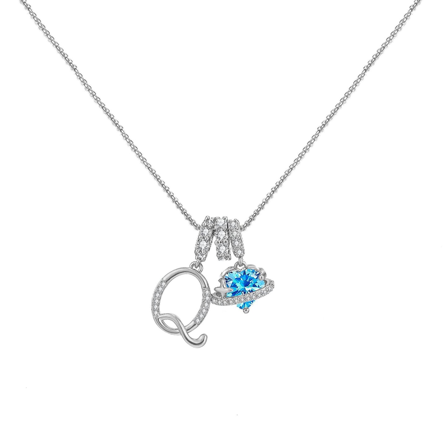 Dopamine 26 English Letter Necklace Copper