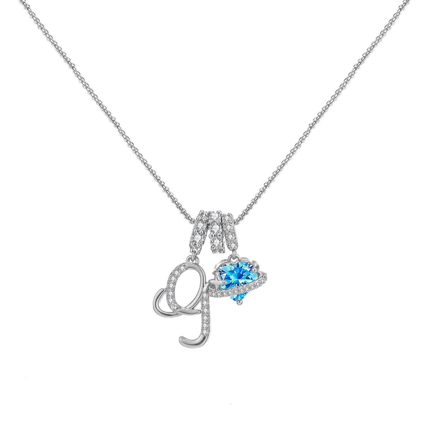 Dopamine 26 English Letter Necklace Copper