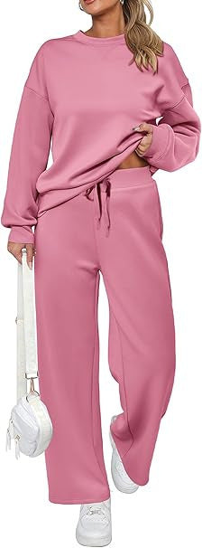 Women's Fashion Individual Casual Wide Leg Suit