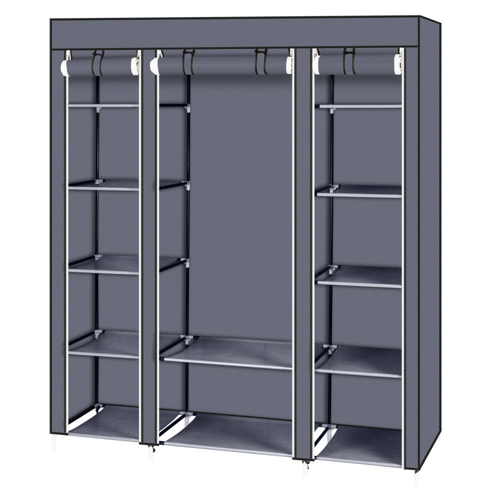 Clothes Closet Wardrobe Storage Organizer Non-Woven And Easy To Assemble