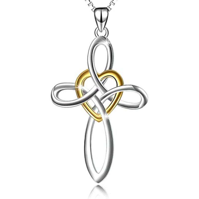Simple Cold Style Necklace Chinese Knot Women