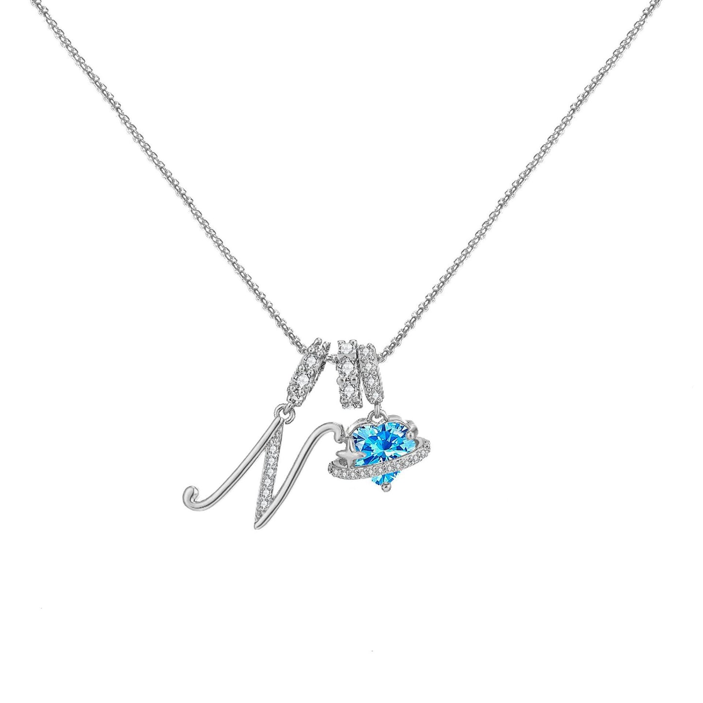Dopamine 26 English Letter Necklace Copper
