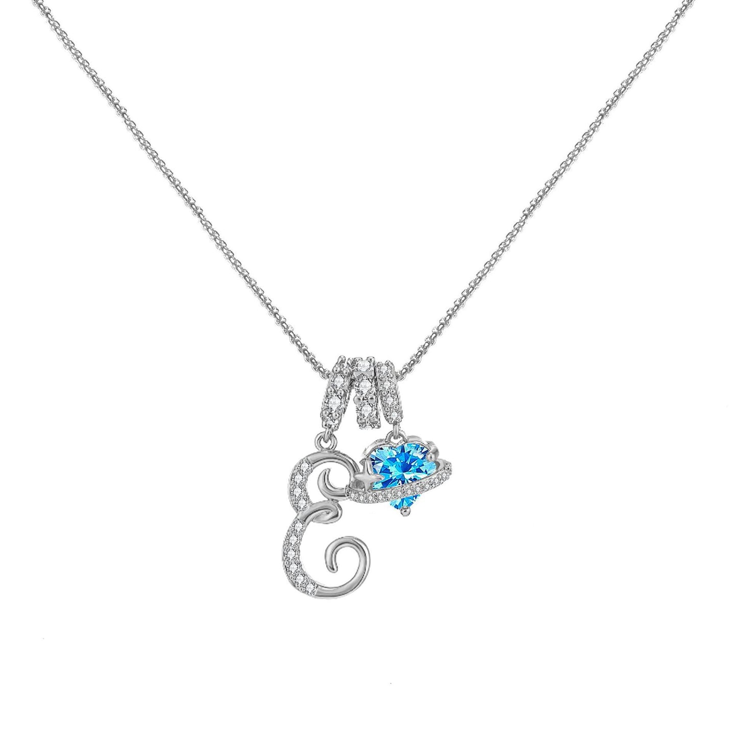 Dopamine 26 English Letter Necklace Copper
