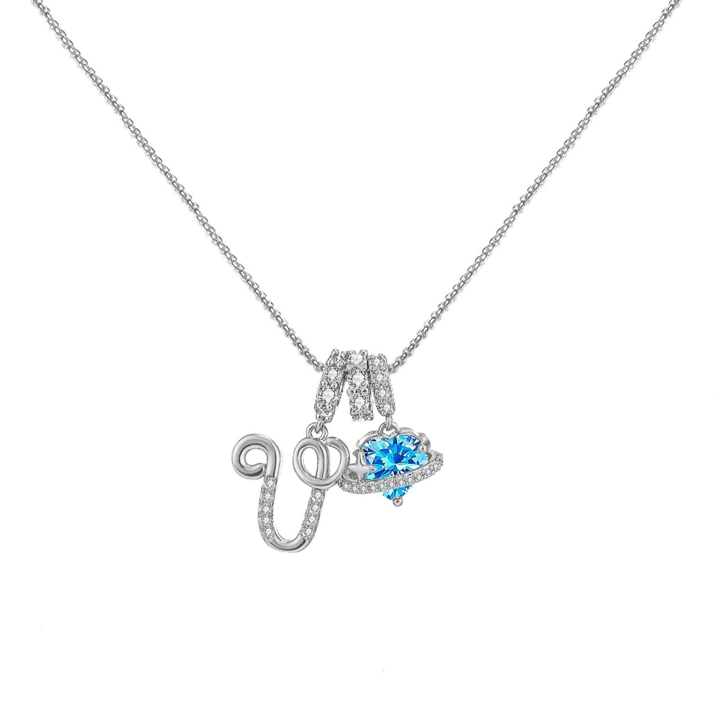 Dopamine 26 English Letter Necklace Copper