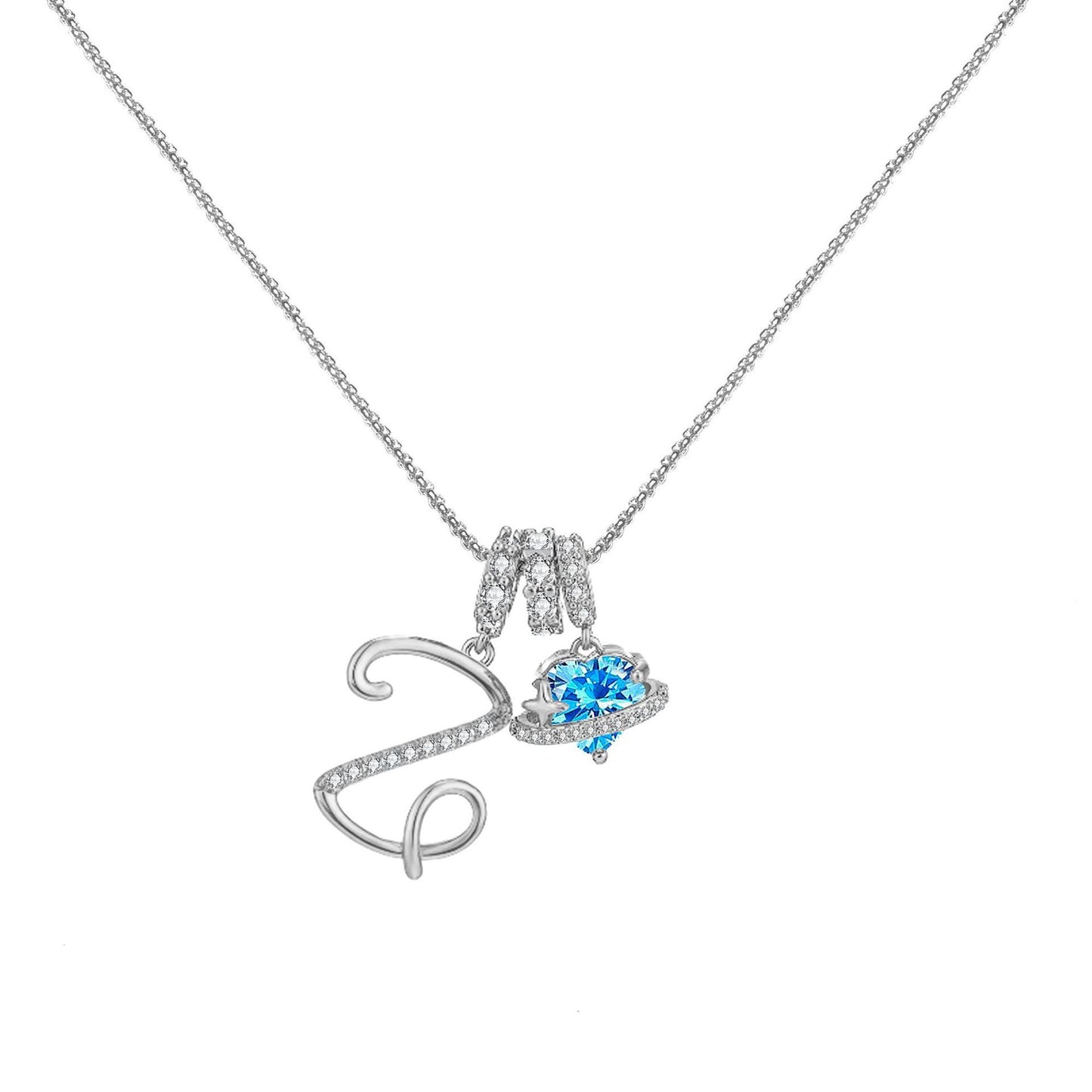 Dopamine 26 English Letter Necklace Copper